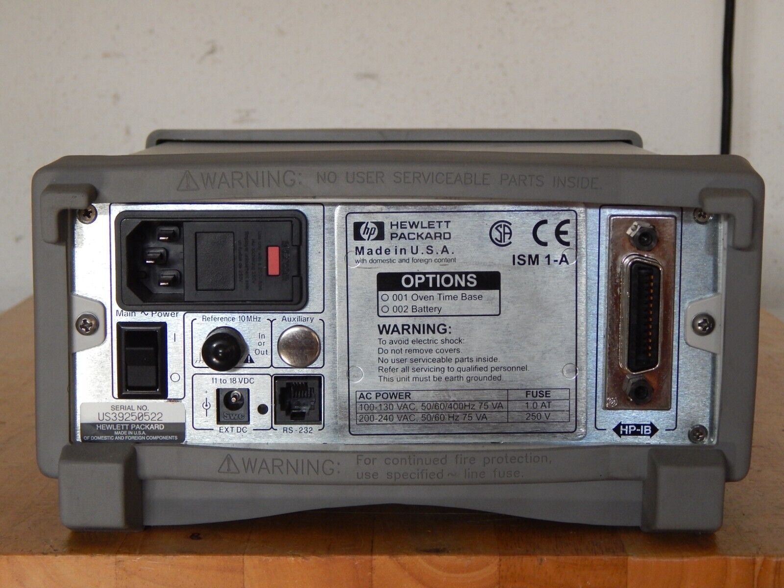 Agilent HP 53150A Microwave Frequency Counter/power meter 10Hz-20GHz 20 Hours Agilent HP 53150A Microwave Frequency Counter/power meter 10Hz-20GHz 20 Hours